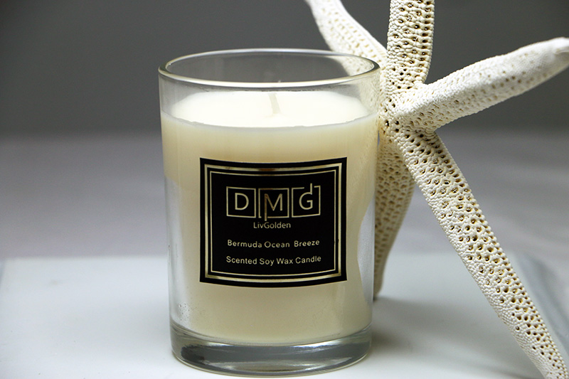 Candele Profumate Di Soia Ocean Breeze - Confezione Da 50 Lumini - Ecologiche E Lunga Durata