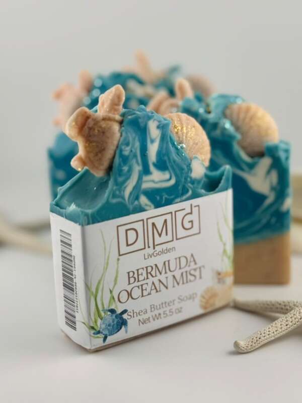 New Spring and Summer Collection Bermuda Ocean Mist Soap - Image 3