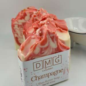 New! Glamorous, Champagne Handcrafted Soap.