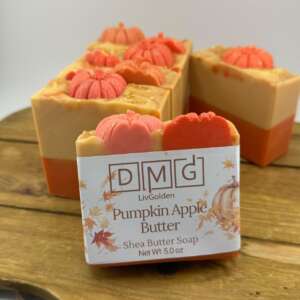 New! Fall Pumpkin Apple Butter Handcrafted Soap