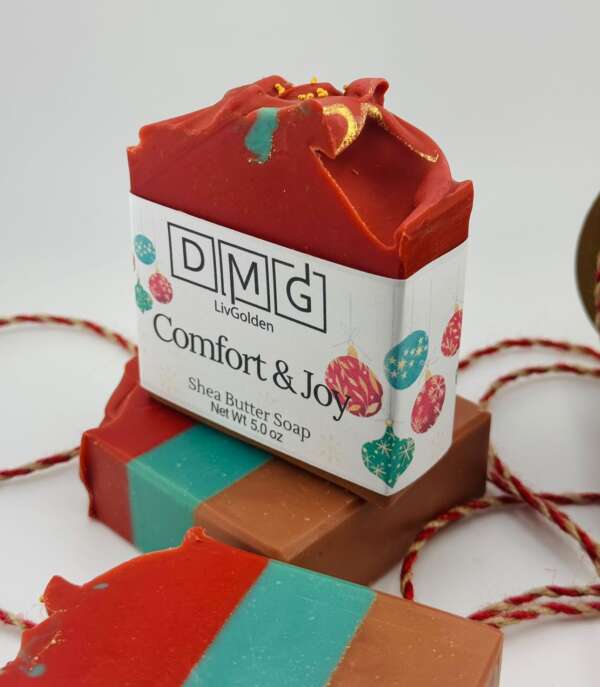 DMG New! Festive Comfort & Joy Handcrafted Soap