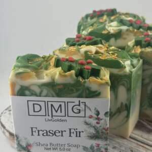 New! Fraser Fir Handcrafted Christmas Soap