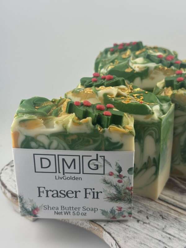 New! Fraser Fir Handcrafted Christmas Soap